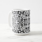 らくがきバラ コーヒーマグカップ (正面左)