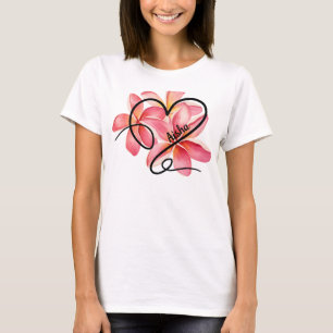 らくがきラブハート&フラワーズ Tシャツ