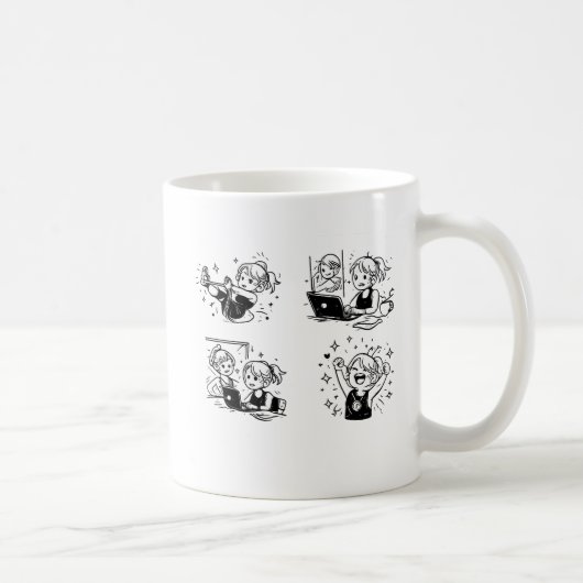 らくがき コーヒーマグカップ (右)