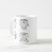 らくがき  コーヒーマグカップ (正面左)