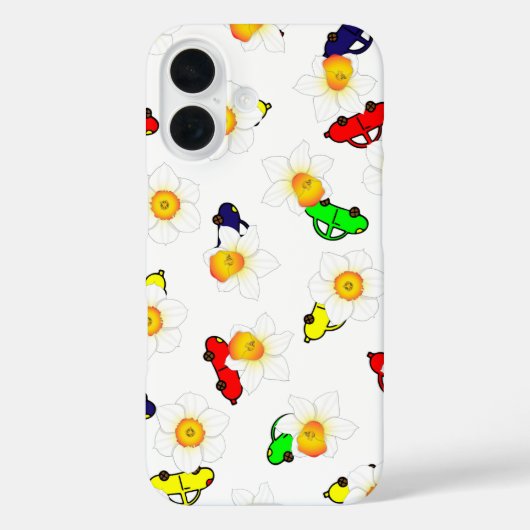 らくちんなくらいの落書き柄 iPhone/iPadケース Case-Mate iPhoneケース (裏面)