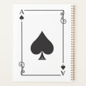 らせんカスタムプランナー | エステミニマルティック プランナー手帳 (裏面)