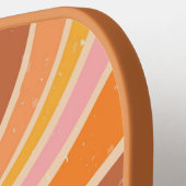 らせんカッコいい旋回レトロレイカスタム文字名 ピックルボールラケット (左詳細)