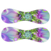 らせんカラフル円形シェイプ抽象芸術フラクタル ソフトボール (パネル)