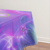 らせんカラフル円形シェイプ抽象芸術フラクタル テーブルクロス (インサイチュ)