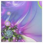 らせんカラフル円形シェイプ抽象芸術フラクタル ファブリック (見本)