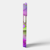 らせんカラフル円形シェイプ抽象芸術フラクタル Case-Mate iPhoneケース (裏面 / 右)