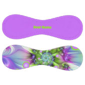 らせんカラフル状ラウンドシェイプ抽象芸術フラクタル名 ソフトボール (パネル)