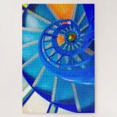 らせんカラフル階段1000+ ジグソーパズル (縦)