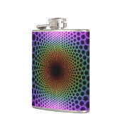 らせんサイケデリック状 フラスク (左)