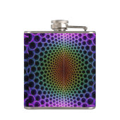 らせんサイケデリック状 フラスク (裏面)