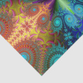 らせんフラクタルティッシュペーパー 薄葉紙 (詳細)