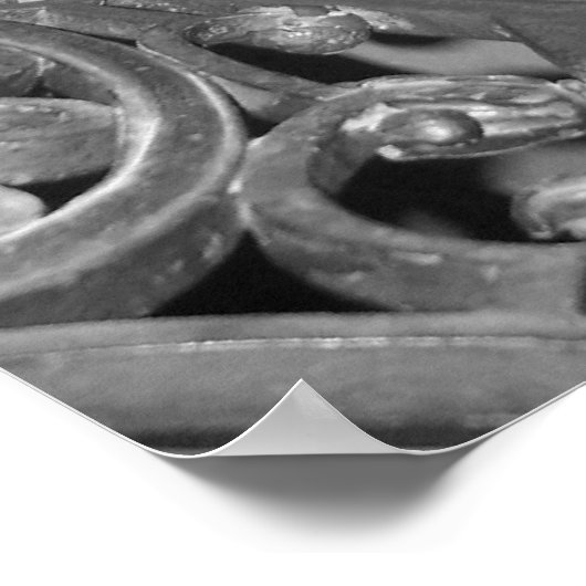 らせん上げ ポスター (角)