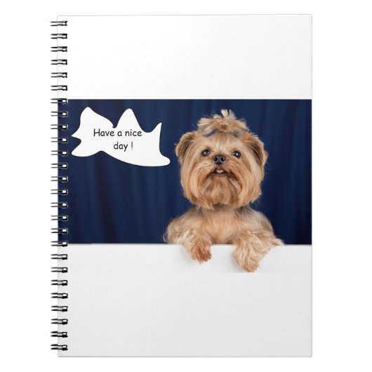 らせん写真ノート本。 ノートブック (正面)