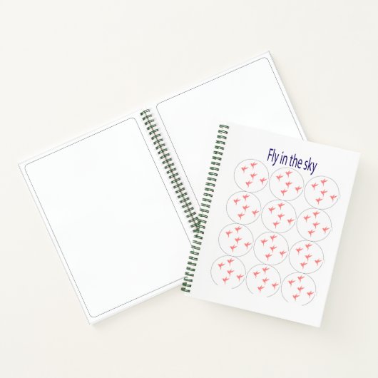 らせん型ノートブック ノートブック (内部)