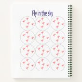 らせん型ノートブック ノートブック (裏面)