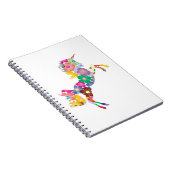 らせん型ノートブック ノートブック (右側)