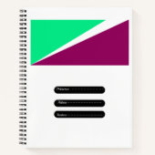 らせん型ノートブック ノートブック (正面)