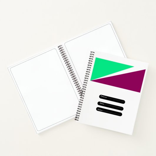 らせん型ノートブック ノートブック (内部)