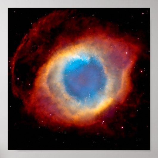 らせん星雲NGC7293 神の目 ポスター (正面)