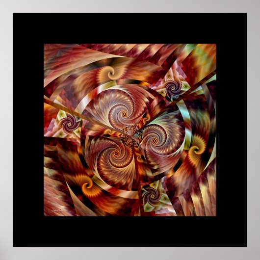 らせん曼荼羅 ポスター (正面)