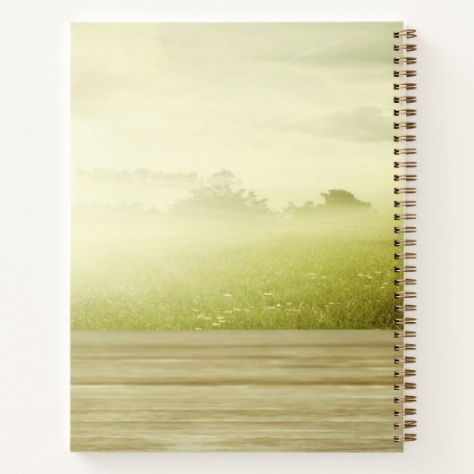 らせん注記 ノートブック (裏面)