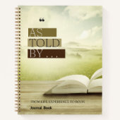 らせん注記 ノートブック (正面)