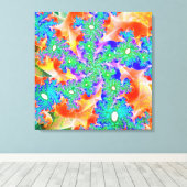 らせん状のらせん状の変動3キャンバスプリント キャンバスプリント (インサイチュ (ウッドフロア))