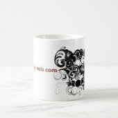 らせん状のコップ コーヒーマグカップ (中央)