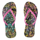 らせん状の三角形 ビーチサンダル (ソール)