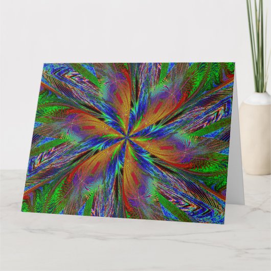 らせん状の山花12 カード (正面)