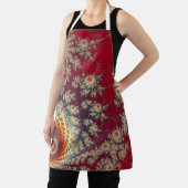 らせん状の花柄 エプロン (インサイチュ)