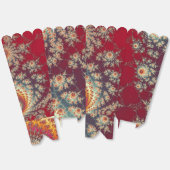 らせん状の花柄 フェイバーボックス (見開き)