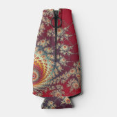 らせん状の花柄 ボトルクーラー (裏面)