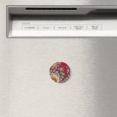 らせん状の花柄 マグネット (インサイチュ (食洗機))