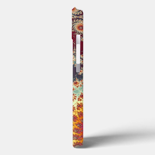 らせん状の花柄 Case-Mate iPhoneケース (裏面 / 左)