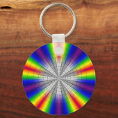 らせん状キーチェーン キーホルダー (正面)