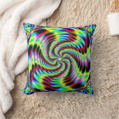 らせん状ジグザグ クッション (ブランケット)