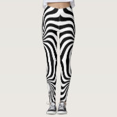 らせん状スターバスト（穴付き） レギンス (正面)