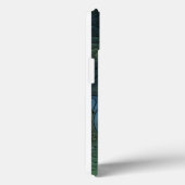 らせん状ティール（緑がかった色）ベージュグリーン抽象芸術フラクタル Case-Mate iPhoneケース (裏面 / 右)