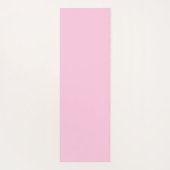 らせん状ドットフラワーピンク白ヘナマンダラ ヨガマット (裏面)