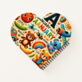 らせん状ノート ノートブック (裏面)