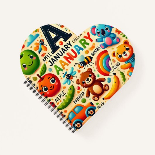 らせん状ノート ノートブック (正面)