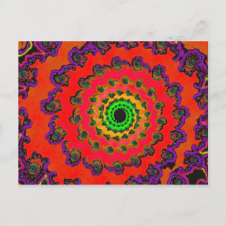 らせん状フサイケデリックラクタル2 ポストカード