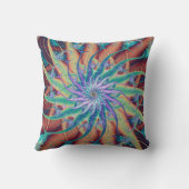 らせん状フラクタルヒトデ クッション (裏面)