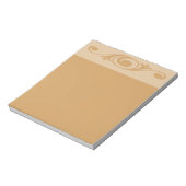 らせん状フロレ |行なし ノートパッド (回転)