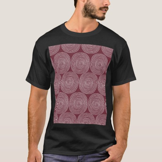 らせん状ワミィ:芸術的ヴィンテージ組成 Tシャツ (正面)