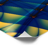 らせん状虹の花 ポスター (コーナー)