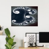 らせん状1 ポスター (ホームオフィス)