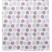 らせん状 シャワーカーテン (正面)